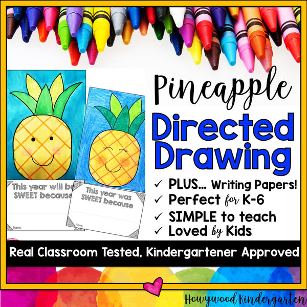 Pineapple Directed Drawing