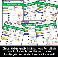 Workplaces Instructions to go w/  Unit 3 for Kindergarten