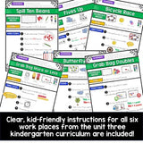 Workplaces Instructions to go w/  Unit 3 for Kindergarten