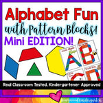 Alphabet Fun with Pattern Blocks -- MINI SIZED EDITION!