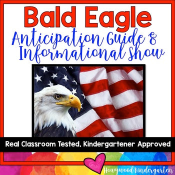 American Symbols! Bald Eagle Anticipation Guide & AWESOME Show!!