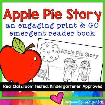 Apples : Rhyming Emergent Reader Book Makes Sight Words & Reading FUN!