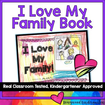 Family Book : Makes a great gift from student to family anytime of year