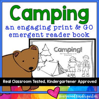 Camping : an Engaging, Rhyming, Emergent Reader Book Kids LOVE!