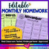 EDITABLE Homework Choice Boards for Google Slides or Powerpoint