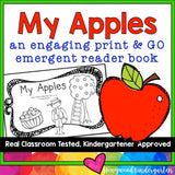 Apples ... Sight Word Emergent Reader Book! Learn Sight Words & Colors!