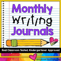 Monthly Writing Journals! 18 paper options, 3 cover styles! Daily Journals!