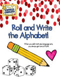 Alphabet Roll and Write