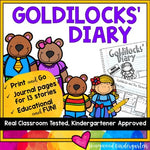 Goldilocks & the Three Bears Story Elements Journal ... 13 story variations