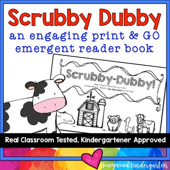 Farm Emergent Reader Book! Learn Sight Words & Reading!