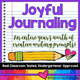 Daily Journal Writing! An ENTIRE YEAR of Print & GO Journal Writing Prompts!