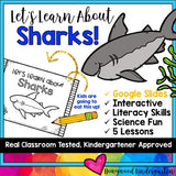 Sharks ... Zoo Animal Research Mixed w/ Authentic Literacy Practice!