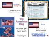 American Symbols : American Flag Anticipation Guide & AWESOME Show!!