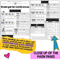 Conference Forms ... EDITABLE in Google Slides or Powerpoint