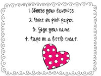 Teacher Valentines! Easy to print for your students from you!