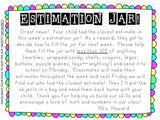 Estimation Jar ... A number sense building math routine kids LOVE!
