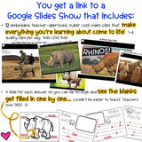 Rhinos ...5 days of awesome research mixed w/ literacy, videos, & FUN!