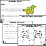 Animals 2x2 Interactive Science Journal for the FOSS unit... Print and GO!