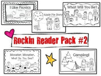 Sight Words Emergent Reader Books BUNDLE! 10 Awesome Books!