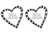 Teacher Valentines! Easy to print for your students from you!