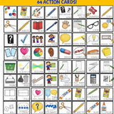 Visual Direction Cards - help kids SEE & remember what you want them to do!