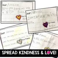 End of the Year ... Build community . kindness . reading & writing skills!