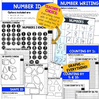 Data Binder for Kindergarten-2nd Grade - Student Data Tracking Sheets