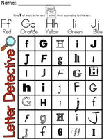 Alphabet Letter Detective