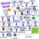 Home Dramatic Play Center ... Phone Book, Lists , Labels , Name Tags, Placemats