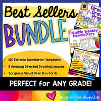 BEST SELLER BUNDLE! Get Organized & Creative! Awesome for ANY Grade!