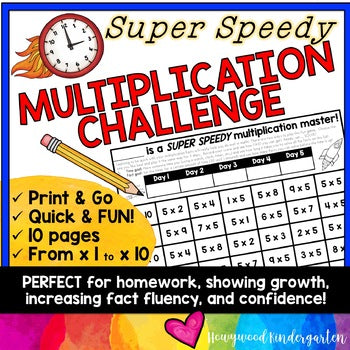 Multiplication Fact Fluency Math Game : for distance learning, homework, FUN!