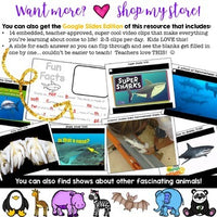 Sharks FREEBIE! Zoo Animal Research Mixed w/ Authentic Literacy Practice!