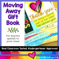 Gift for Students Moving Away or Leaving the Class - “We’ll Miss You” Book