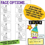 NEW YEARS ACTIVITIES 2019: no prep, perfect to display, simple, fun!