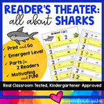 Reader's Theater: All About Sharks . Designed For Emergent Readers