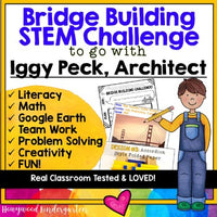 Bridge Building STEM Challenge to go with Iggy Peck Architect