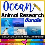 Ocean Animal Research Bundle! Amazing science mixed w/ authentic literacy!