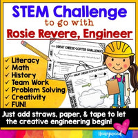 STEM Challenge to go with Rosie Revere Engineer :