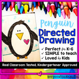 Penguin Directed Drawing