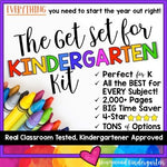 The Ultimate Back to School Bundle... The Get Set for Kindergarten Kit!